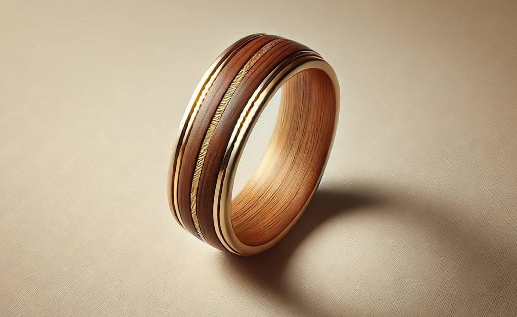 Choisir une alliance de mariage en bois, une option unique